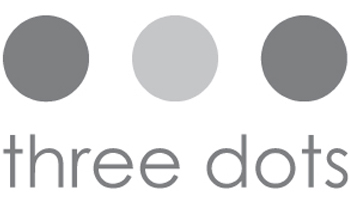 three dots　ロゴ