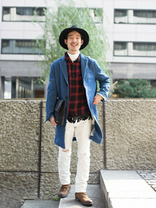 メンズ チェックシャツを着こなすおすすめコーデ10選
