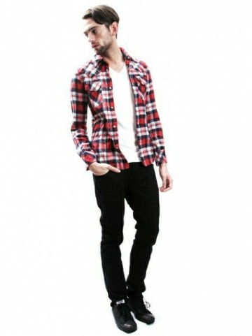 mens-ｆlannel-shirts-coordinate10-4