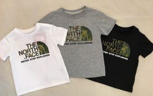 the north face Tシャツ