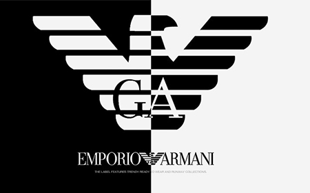 ARMANI　ロゴ