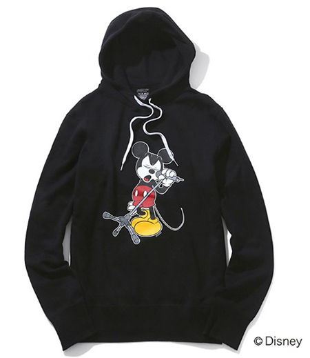 HOODED PARKA MICKEY MOUSE_MICROPHONE STAND