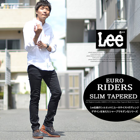 EURO RIDERS SLIM TAPERED JEANS