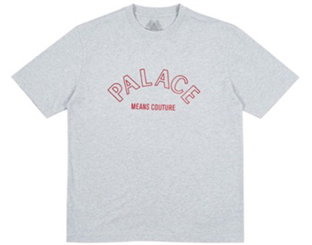 Palace Couture Tシャツ グレー