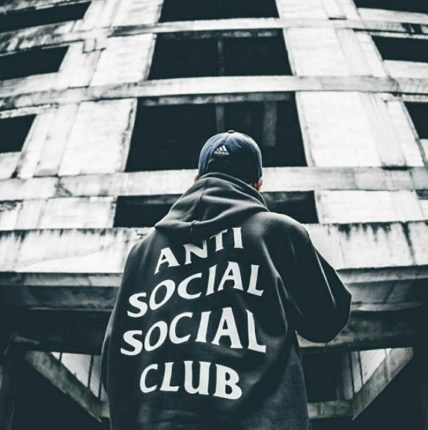 Anti Social Social Club　パーカー
