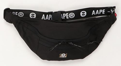 AAPE BY A BATHING APE（エーエイプバイアベイシングエイプ）/NYLON CANVAS WAIST BAG