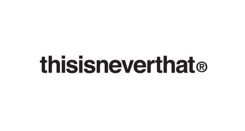 thisisneverthat（ディスイズネバーザット）　ロゴ
