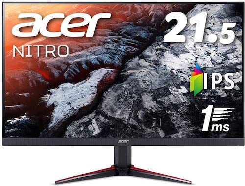 Acer Nitro 21.5インチ VG220Qbmiifx IPS 1ms(VRB) 75Hz