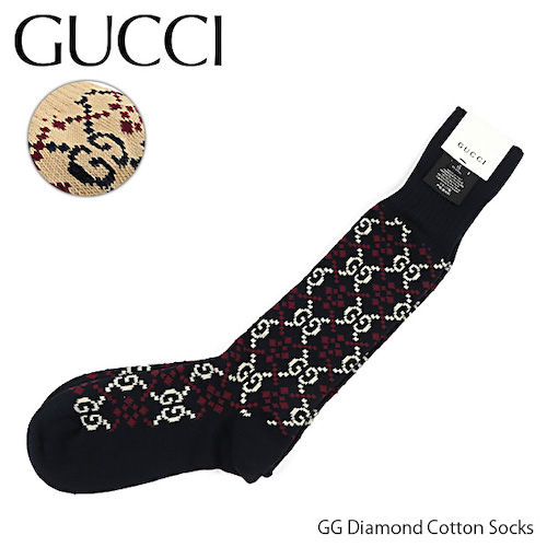 GG Diamond Cotton Socks