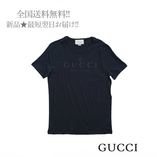 GUCCI/クルーネックロゴTシャツ