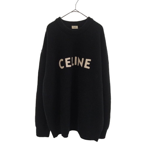 CELINE/Embroidery Over Size Sweater