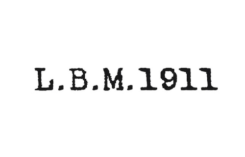 L.B.M.1911　ロゴ